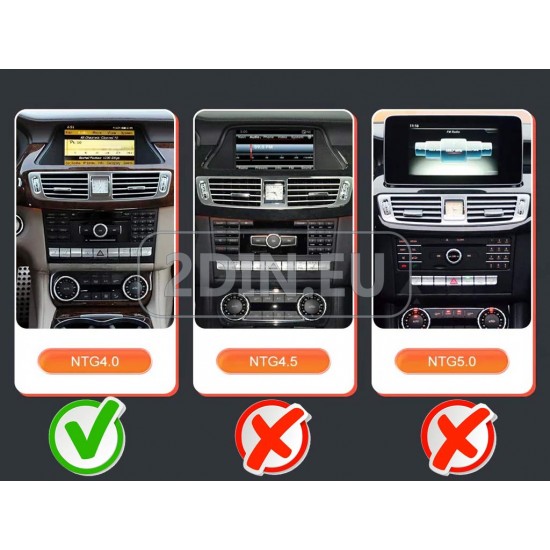 MERCEDES CLS W218 - МУЛТИМЕДИЯ / Навигация android 16 CPU:8-CORE, RAM:4GB, ROM:64GB